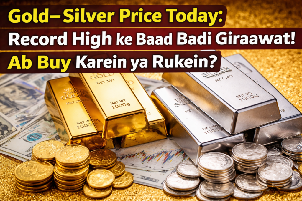 Gold & Silver Price Today 30 jan 2026