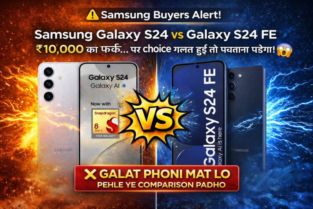 amsung Galaxy S24 vs Samsung Galaxy S24 FE
