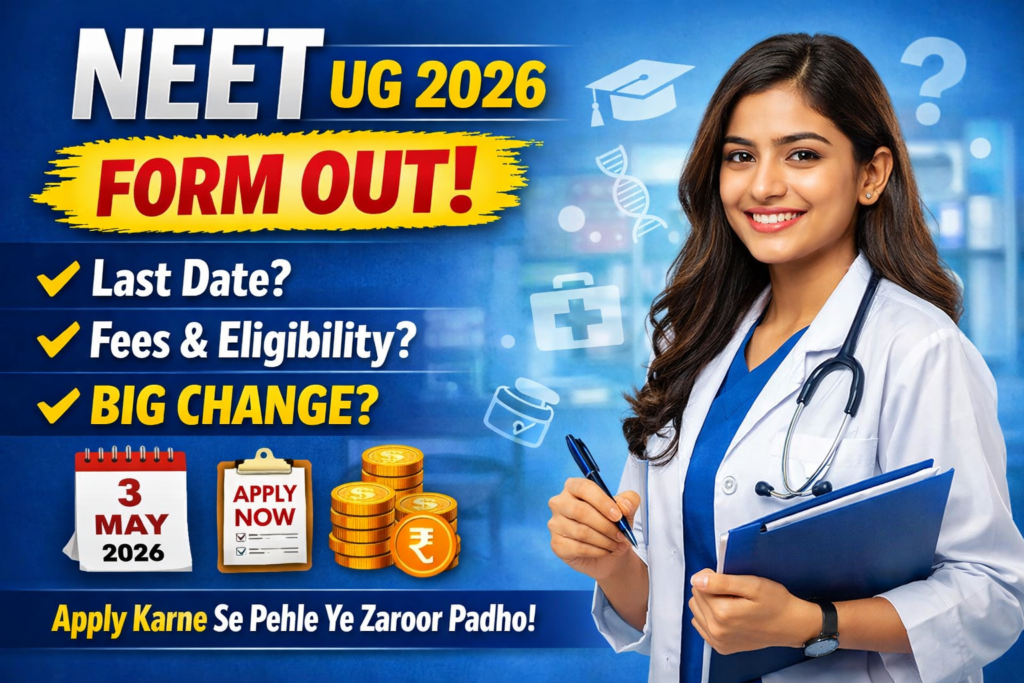NEET UG 2026 Form OUT