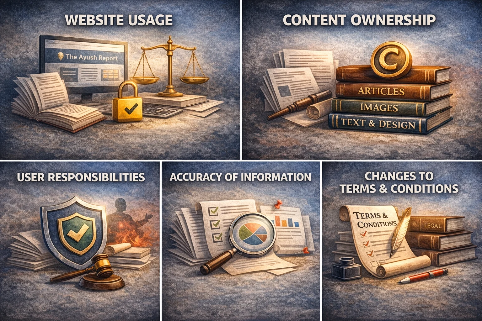 Terms and Conditions – The Ayush Report